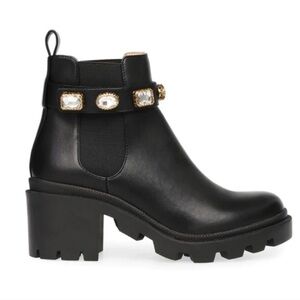 Steve Madden Amulet Bootie Crystals